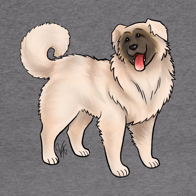 Dog - Leonberger - Cream by Jen's Dogs Custom Gifts and Designs